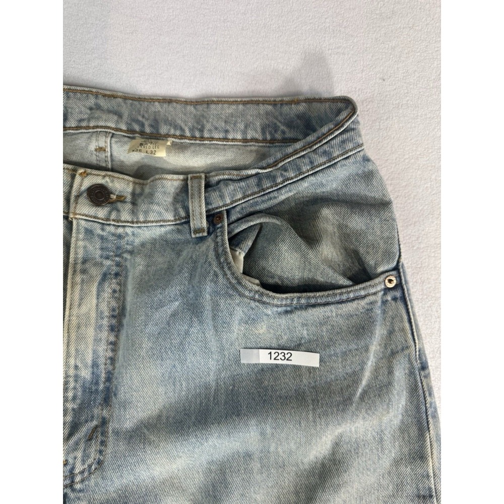 VTG Levi's 560 Jeans Mens 36x32 Blue Loose Fit Tapered Leg Denim Y2K Made In USA